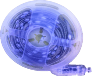 Guirnalda de luces multicolor (Cable cubierto)